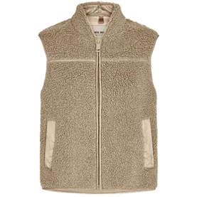 Mos Mosh Rowe Teddy Vest, Savannah Tan